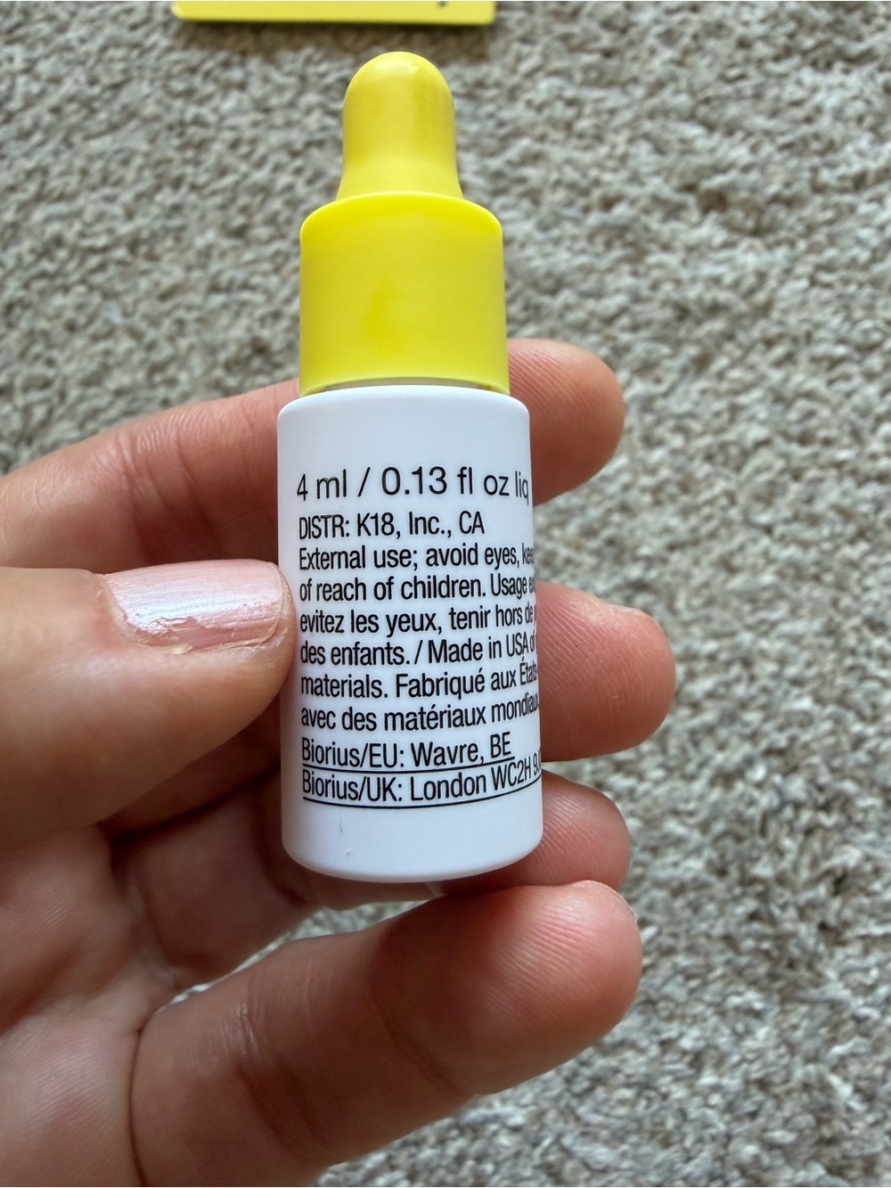 NWT K18 AstroLift and repair hair oil and heat protection samples - Picture 4 of 8